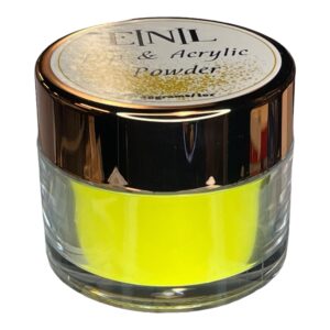ENL Colored Acrylic Powder> 1oz Jar: Self Leveling Acrylic Powder> Non Yellowing> Easy To Use> DIY Nails (Sunny Day)