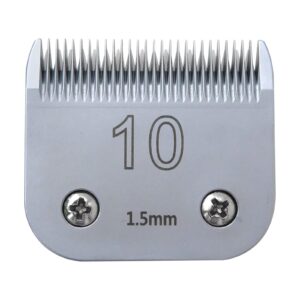 Heyai Upgraded 1/16″(1.5mm) Blade Replacement for Andis Dog Gromming Clippers Ceramic for Wahl and Oster Clipper