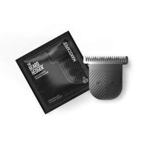 MANSCAPED® The Beard Hedger® Replacement SkinSafe® Trimmer Blade, Premium Stainless Steel T-Blade for Precision Facial Hair Trimming, 1-Pack