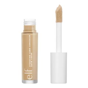 e.l.f. Hydrating Camo Concealer, Covers Blemishes & Under-Eye Circles, Full-Coverage & Delivers A Satin Finish, Vegan & Cruelty-Free, Tan Sand