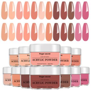 Acrylic Nail Art Set – Exquisite 12 Color Powder – Long Lasting> Superior Adhesion – Multipurpose and Durable for Acrylic Crafts