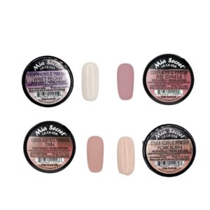 Mia Secret – COVER (WHITE PEONY+PORCELAIN+PIEL CANELA+TAN) 0.5oz;pc