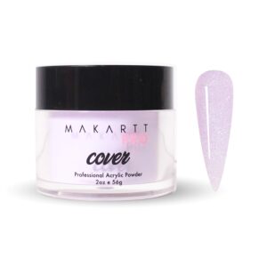 MakarttPro Acrylic Nail Powder 2oz – Lavender Luxe Cover Powder for Nail Extensions> Ideal for Professional Nail Technicians