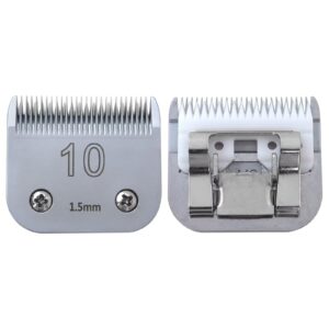 New Gromming Clippers Ceramic Blade Fit for Andis Detachable Blade Clippers,Dog Pet Hair Clipper Blade for Wahl and for Oster Clipper,(1.5mm) by Vicue