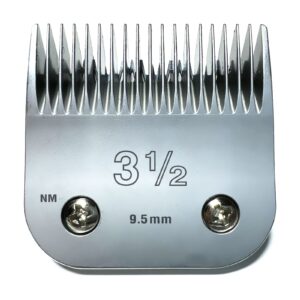 PAI4LEISI Rplacement Clipper Blade Compatible with Oster Detachable Classic 76 Octane Clipper, Size #3, 3½” (9.5 mm) fit for Detachable Blade Clippers
