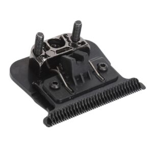Hair Trimmer Head Ergonomic Rustproof Barber Hair Clipper Replacement Cutter Head for 787 (Black)