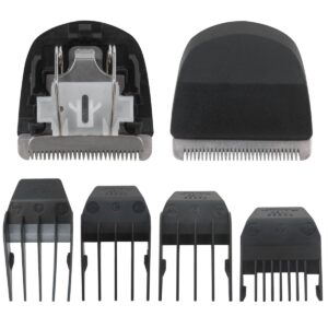 SUNJCO 2 Pack for Peanut Clipper/Trimmer Snap On Replacement Blades #2068-300 – Compatible for Wahl Peanut Hair Clipper/Trimmer, Black