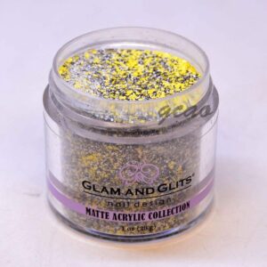 Glam Glits Acrylic Powder 1 oz Lemon Twist MAT608