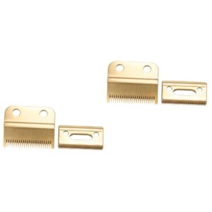 Didiseaon 2sets Razor Head Replacement Electric Trimmer Shop Tool Ideal for Beard Sideburns Short Fine Hair 2pcs*2