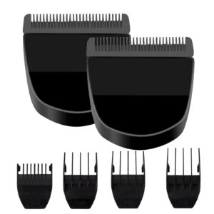 2 Pack Professional Peanut Clipper/Trimmer Snap On Replacement Blades #2068-300 – Compatible with Wahl Peanut Hair Clipper/Trimmer, Black