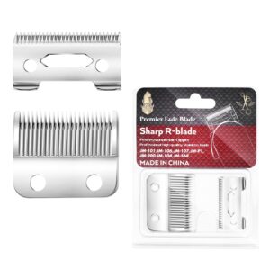 RESUXI Professional Replacement Clipper Blades,Adjustable Detachable Trimmer Blades,Precision 2 Holes Fade Blades Hair Clipper Parts Blade for Wahl JM2022,JM2021,JM106