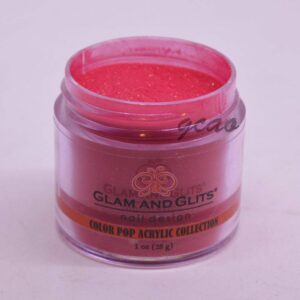 Glam and Glits Color Acrylic Powder> Bonfire-382> 1 oz