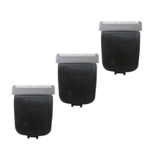 3 Pack Black Replacement Blade for Manscaped The Lawn Mower Electric Groin Hair Trimmer Blade, Replacement Clipper Blades Fit for Manscaped Lawn Mower 4.0 3.0 2.0 Replaceable Blade