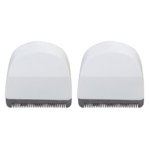 Smaeti 2Pcs Clipper Replacement Blade, Snap-On Replacement Blade for Wahl Peanut Hair Clipper #2068-300 – White