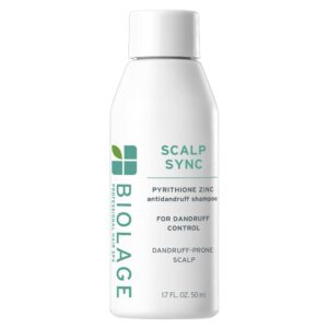 Biolage Scalp Sync Anti-Dandruff Shampoo – Controls Dandruff & Deeply Cleanses, With Zinc Pyrithione, Vegan & Cruelty-Free, 1.7 Fl Oz, Packaging may vary