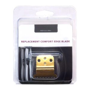 JRSHOME Trimmer Replacement T Blade Set Ceramic Blade Carbon Steel Blade Set for D8 SlimLine Pro Li Andis Hair Clipper Trimmer, #32105 D7#32655 D8#32400 (Gold)