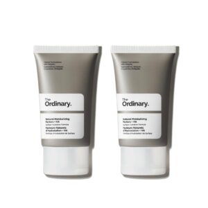 The Ordinary Natural Moisturizing Factors + Hyaluronic Acid, Lightweight Hydrator for Skin Barrier Support & Hydration, 1 Fl Oz (Pack of 2)