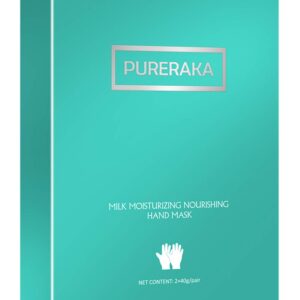 PURERAKA Hand Mask Moisturizing Gloves For Dry Hands Hand Mask Hydrating Hand Mask for Women & Men 2 Pairs