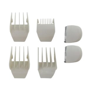 OSMARI 2 Pack White Replacement Clipper Trimmer Blades, Snap-On Blade #2068-300, Compatible with Wahl Peanut Scissors Hair Clipper/Trimmer