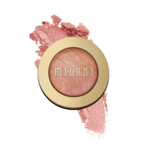 Milani Baked Blush, Powder Blush for Cheeks, Cruelty Free Makeup – Shape, Contour & Highlight Face for a Shimmery or Matte Finish – Berry Amore