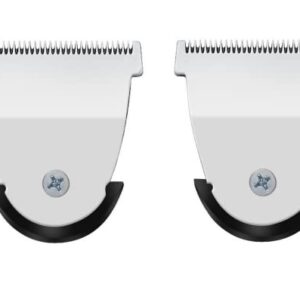 Professional Detachable Hair Clipper Replacement Blades #2111 Blade Compatible with Wahl Mag Trimmers 8841/8143 /8700- Fits Professional Barbers and Stylists(2 pack silver)