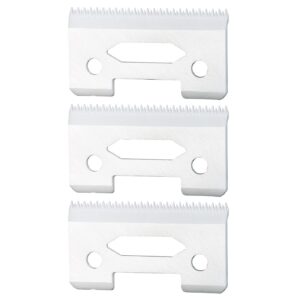 MAWAER Upgraded Universally Ceramic Stagger Tooth Blade for WAHL Hair Clipper Ceramic Movable Blade for WAHL Hair Clipper