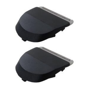 LINGSEE 2025 Updated 2PCS Professional Clippers/Trimmers Snap-On Replacement Blades #2068-300 – Compatible for Wahl Peanut Hair Clipper 8685, 8655, 8663, 8685-1301 – Black