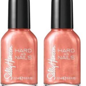 Sally Hansen Hard as Nails Nail Polish, Walk the Plank!, 0.45 fl oz (Pack of 2)