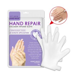 Hand Repair Hand Peel Mask Hand Healing Gloves> Hand Mask Spa Gloves Moisture Enhancing Gloves for Dry Hands> Exfoliating Hand Peeling Mask> Repair Rough Skin Remove Dead Skin For Women Men (3 pcs)