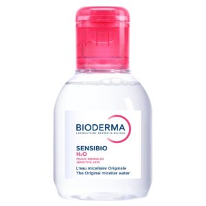 Bioderma – Sensibio H2O – Micellar Water – Cleansing and Make-Up Removing – Refreshing feeling – for Sensitive Skin, 3.4 Fl Oz (Pack of 1)