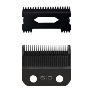 StyleCraft Replacement Fixed Black Diamond DLC Taper with DLC Shallow Tooth 2.0