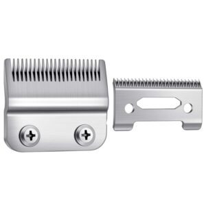 SIMBAE Cutter Head 2pcs Hair Clipper Blade Cutter Head Replacement Blade for WAHL Electric Hair Trimmer Shaver Trimmers Clipper Accessories, Silver