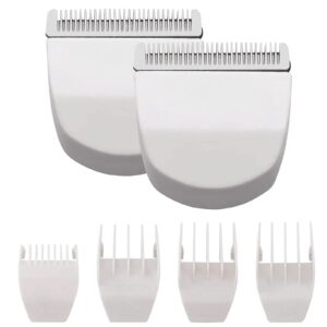 2 Pack Professional Peanut Clipper/Trimmer Snap On Replacement Blades #2068-300 – Compatible with Wahl Peanut Hair Clipper/Trimmer, White