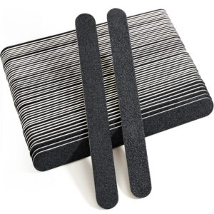 Canvalite 50PCS Nail File Thin Emery Boards for Nails 100/180 Grit Nail Files for Natural Nails Manicure Pedicure Tool for Home and Salon Use