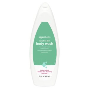 Amazon Basics Body Wash for Sensitive Skin, Hypoallergenic, 22 fl oz (Pack of 1)