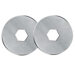 Kingsource K-28 2-Pack Replacement Straight Blade for Carl DC-210/220/238/2501, SKS-7 Japanese Steel