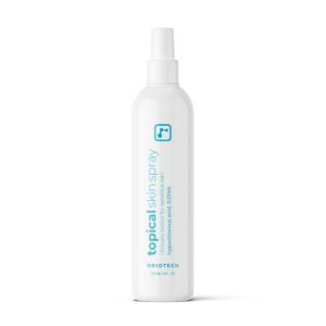 BRIOTECH Topical Skin Spray, Hypochlorous Acid Spray for Sensitive Skin, HOCl Facial Mist, Full Body Support Against Irritation, Calm Redness, Soothe Foot & Scalp, 8 oz (1 Pack)