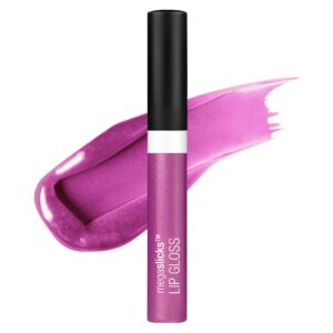 wet n wild MegaSlicks Lip Gloss, Ultra-Glossy, Vitamin-E Enriched, Ultra-Gloss High Shine Moisturizing, Cruelty-Free & Vegan – Berried Treasure
