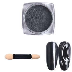1 Box 3D Chrome Powder Metallic Effect Art Manicure Pigment For Art Decoration Salon Home