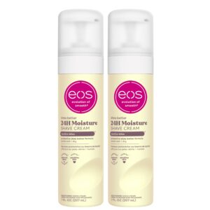 eos Shea Better Women’s Shave Cream- Vanilla Bliss, Shea Butter Skin Care, Shaving Cream for Women, 14 fl oz, 2-Pack