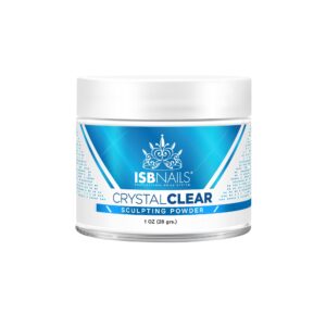 ISB NAILS Acrylic Powder Clear (Crystal Clear> 1 Oz)
