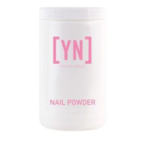 Young Nails Acrylic Core Powder – Self-Leveling Acrylic Nail Powder> Clear Nude Pink White Acrylic Powder for Nail Extenstion> Professional Grade> Superior Adhesion> Color – White> 660g