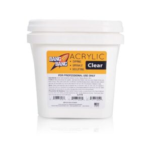 BangBang Acrylic Powder – Clear – 10 lbs
