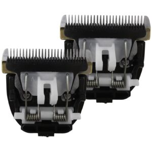 Smaeti 2 Pack Replacement WER9902 Trimmer Blade for Panasonic ER-GP80 ER1611 ER1512 ER1511 ER1510 Trimmer Blade