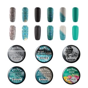 Mia Secret Laguna Azul Acrylic Powder Remix Collection (6pk) MADE IN USA