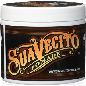 Suavecito Pomade Original Hold 5 oz, 1 Pack For Men – Medium Shine Water Based Flake Free Hair Gel – Easy To Wash Out – All Day For All Hairstyles