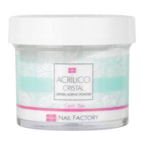 NAIL FACTORY – PROFESSIONAL GRADE CLEAR ACRYLIC POWDER 22 OZ> Professional Acrylic Powder for Sculpting & Building Nails.