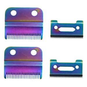 Ipetboom Hair Clipper Blades Replacement for 8148 2 Hole Design for Easy Operation