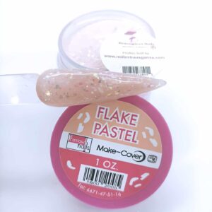 Fantasy Nails Acrylic Cover 1oz Flake Pastel powder> beige