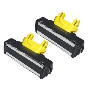 JUPSDDTH Replacement Blades for Electric Razor Solo Trimmer Replacement Cutter Head (2PCS)